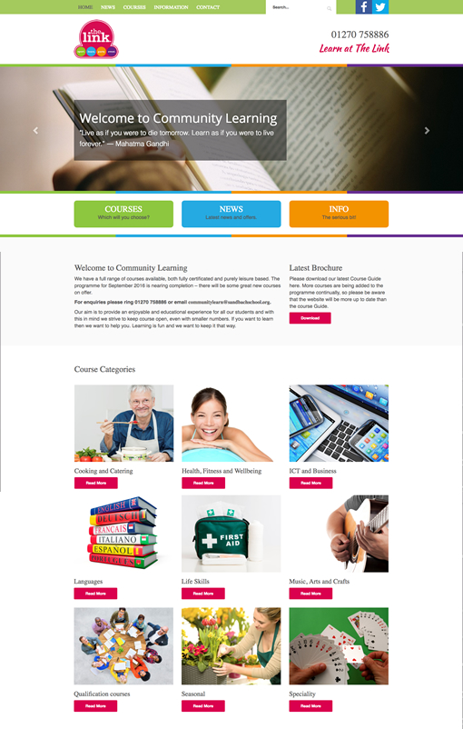 Adult Learning Website