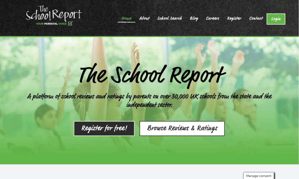 school website design