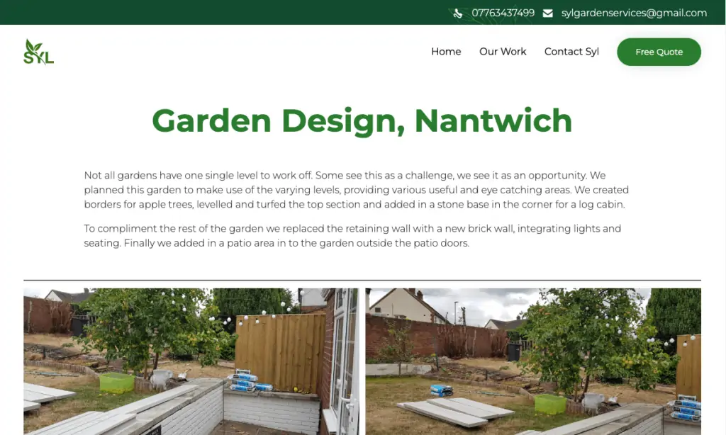 nantwich website designer
