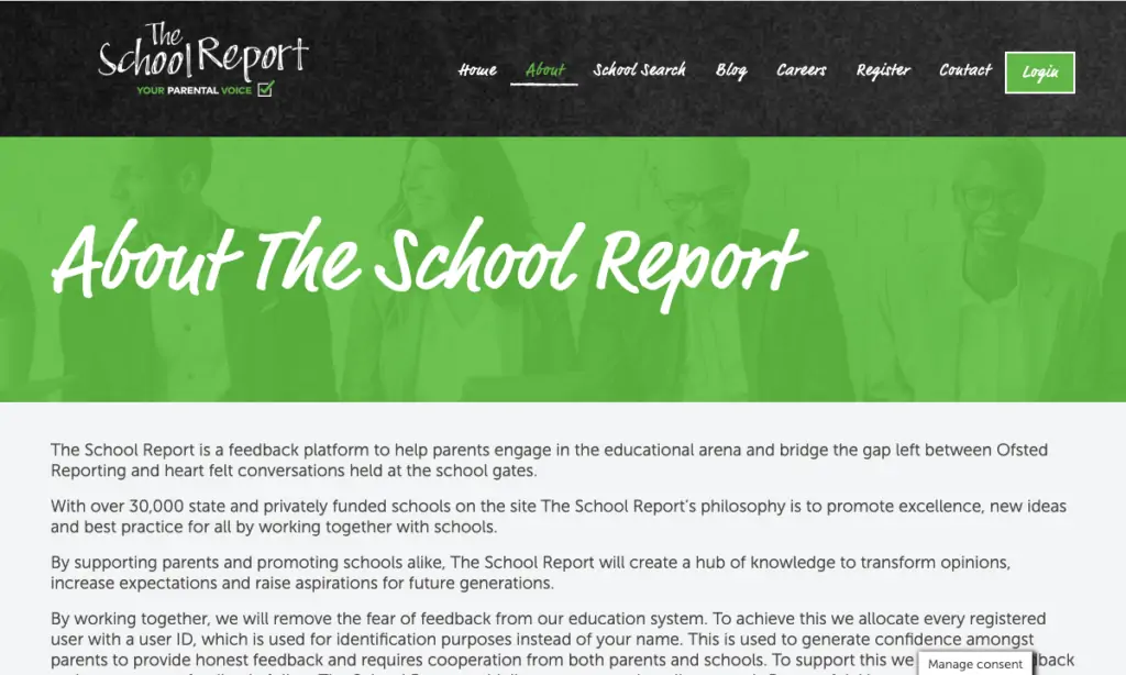 school web design